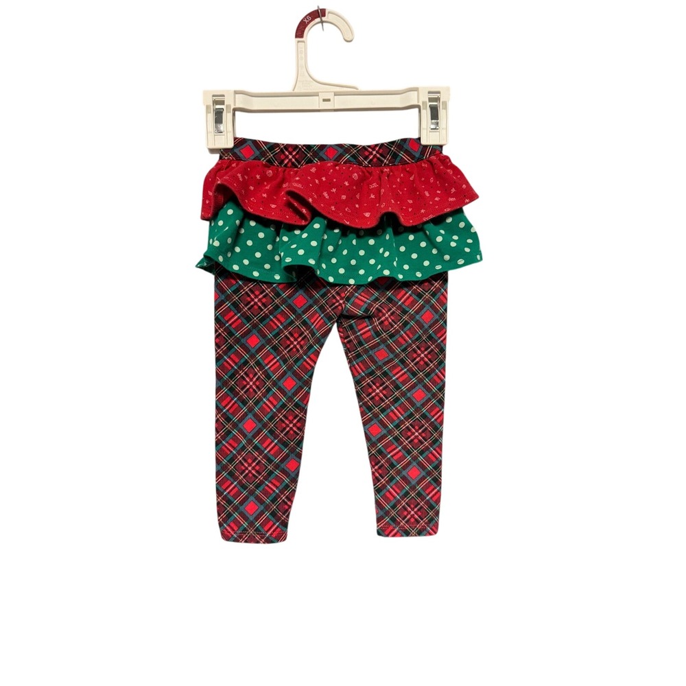 Matilda Jane Ruffle Run Run Rudolph Leggings Christmas Baby Girls 12 18 Months - Picture 7 of 8
